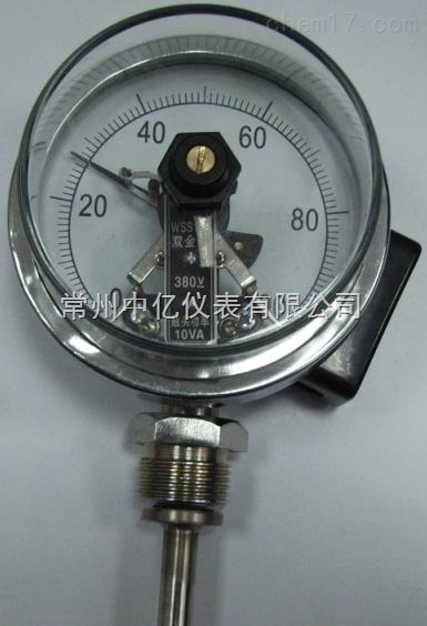 WSSX-411電接點雙(shuang)金屬溫度計廠(chang)家