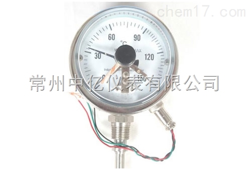 WSSX電接(jie)點雙金屬溫度(dù)計廠家